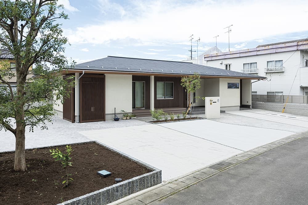 風が通りぬける平屋