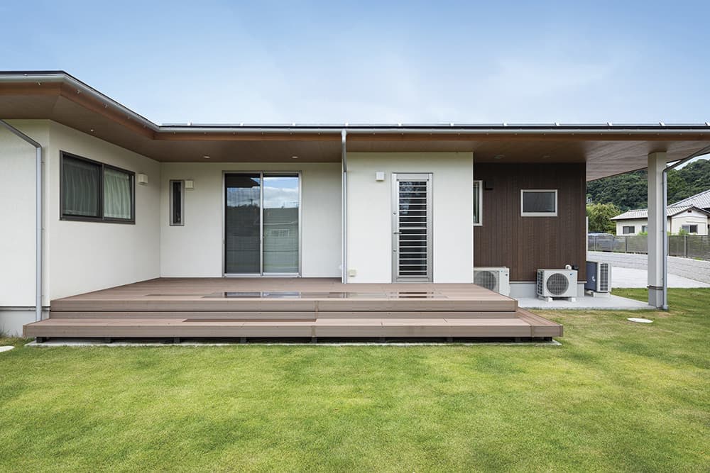 風が通りぬける平屋