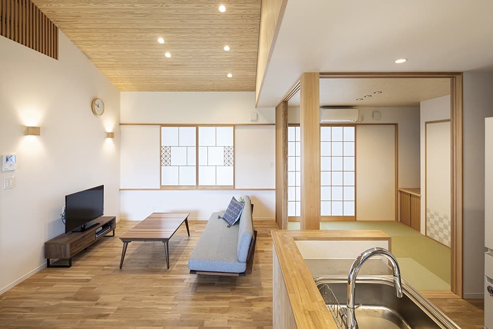 風が通りぬける平屋