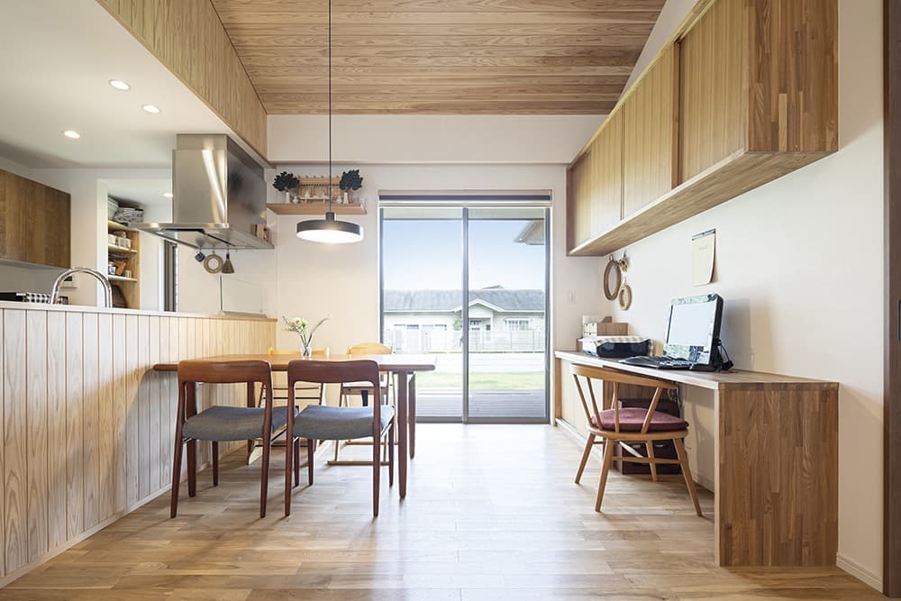 風が通りぬける平屋