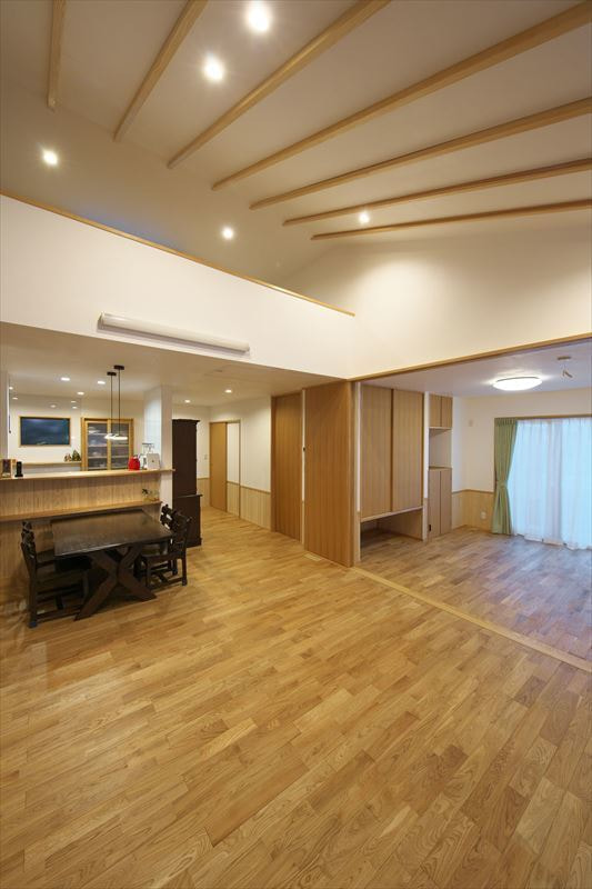 木の温もり溢れる平屋のゼロエネ住宅