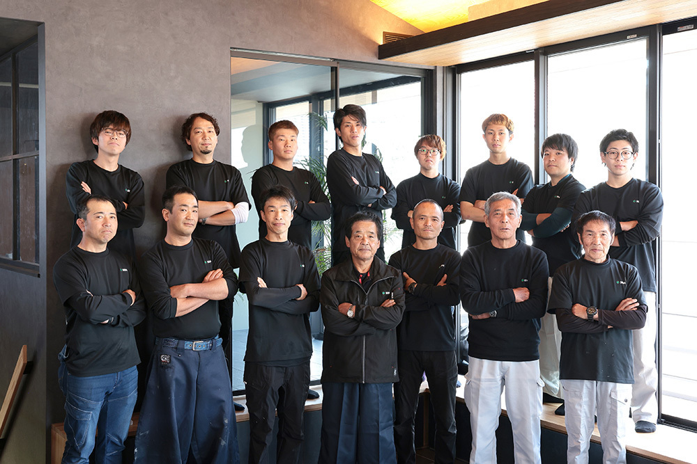 自社大工集合写真