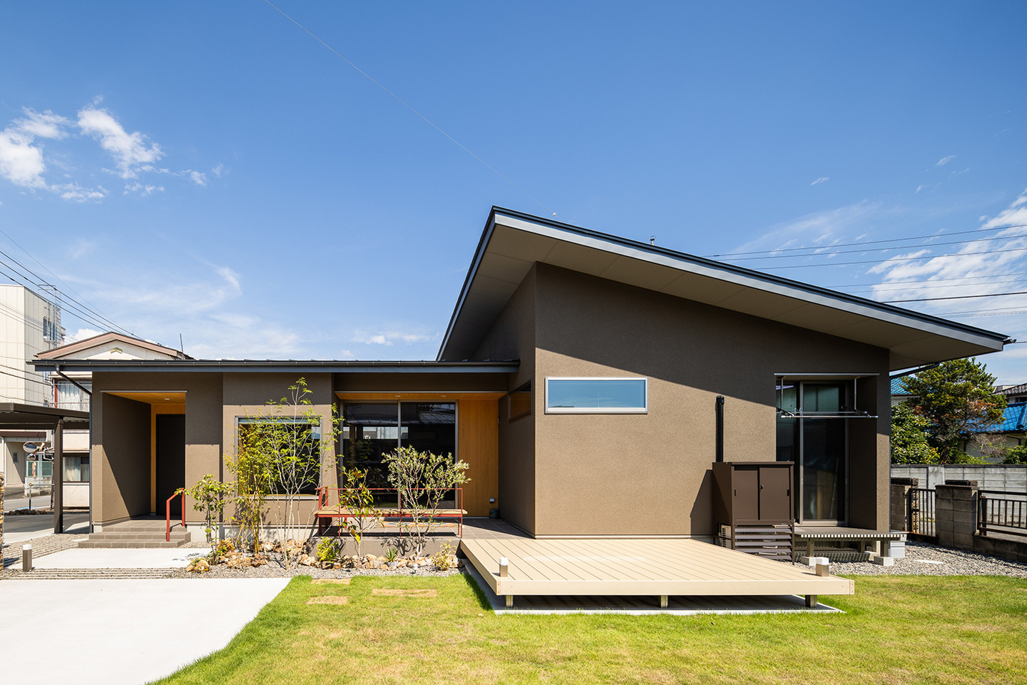 気持ちのよいヌックと居心地のよさを感じる平屋の家