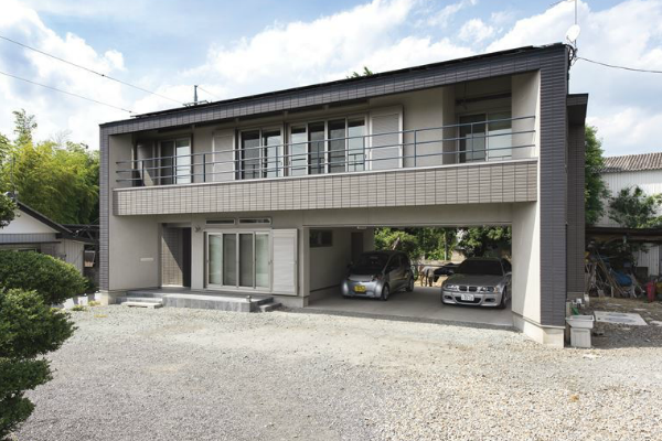 2階リビングの パッシブデザインハウス