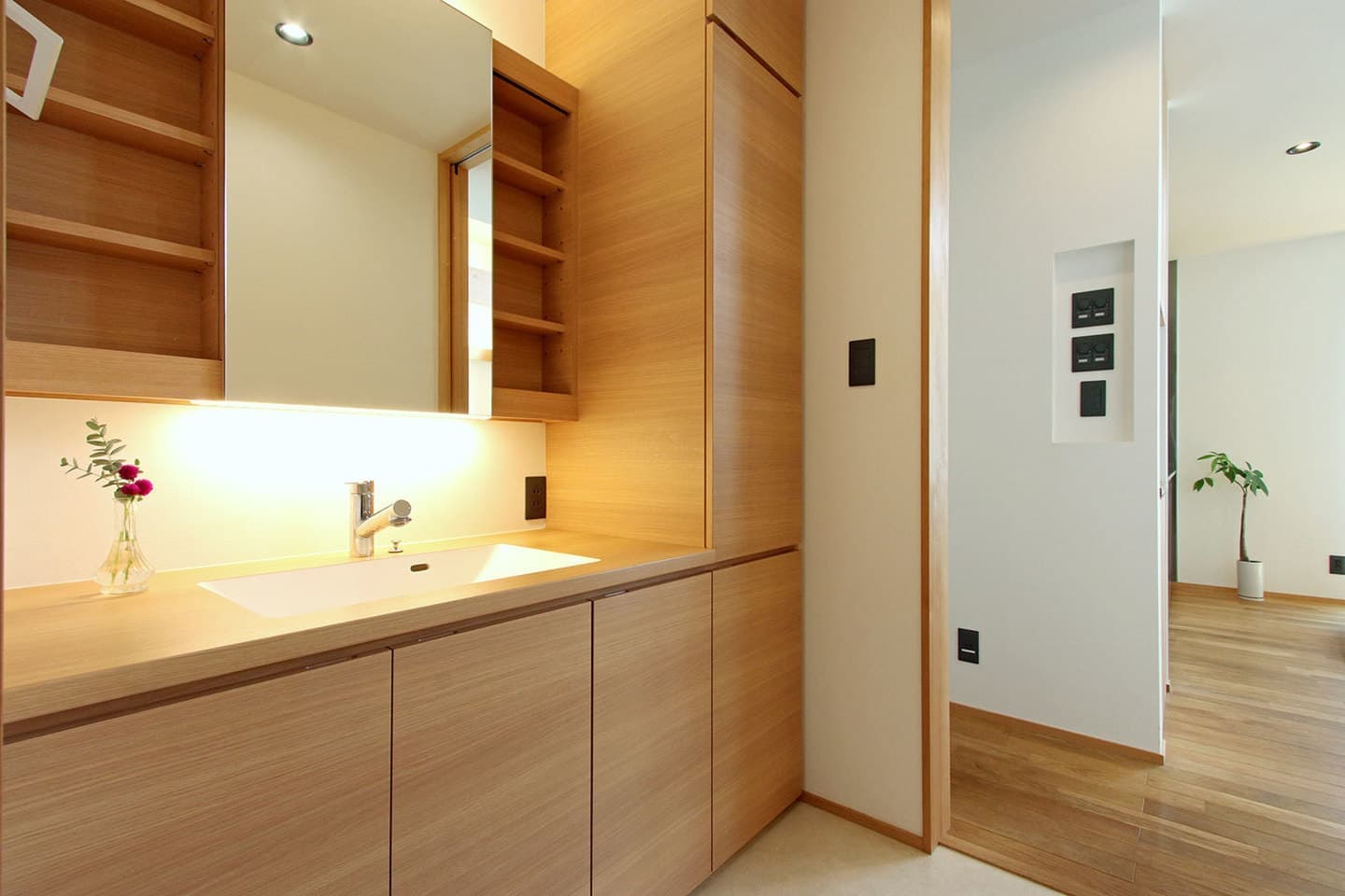 シンプルで和モダンな平屋