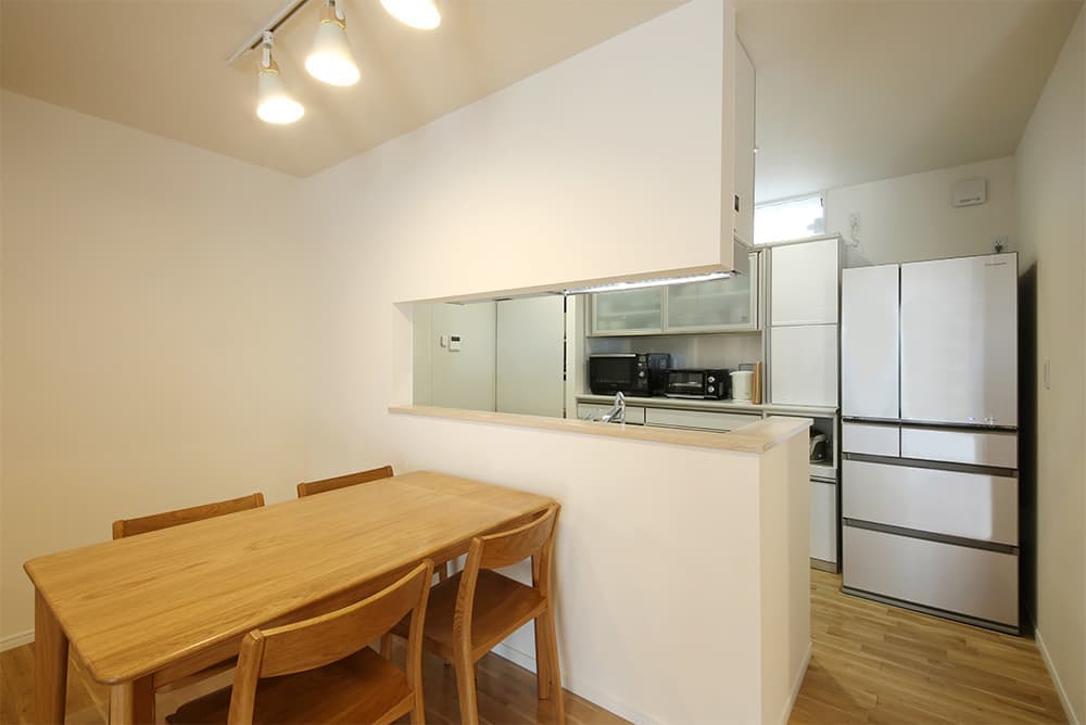 落ち着きのある平屋の家