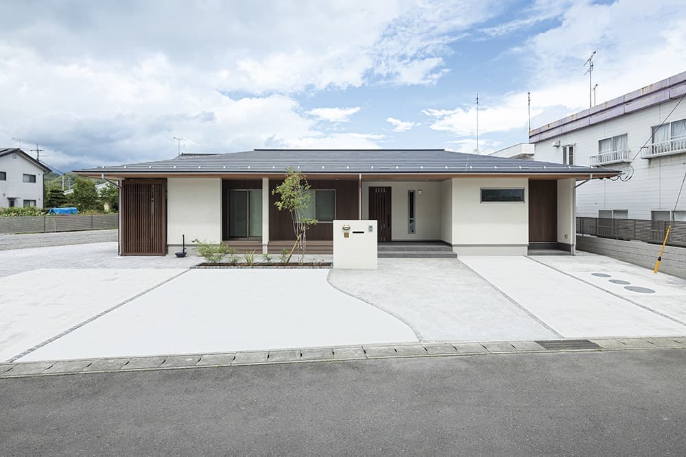 風が通りぬける平屋