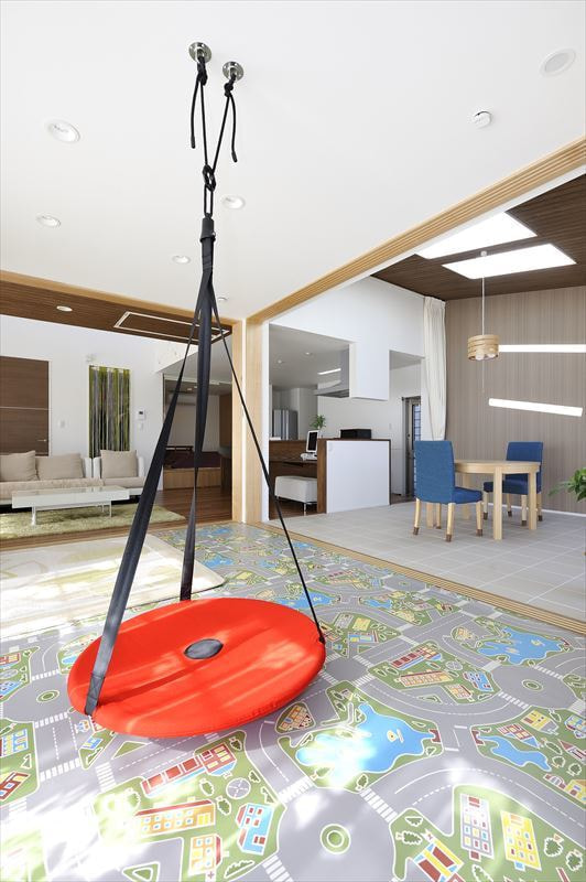 47帖大空間の平屋の家