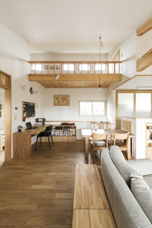 2階リビングのパッシブデザインハウス