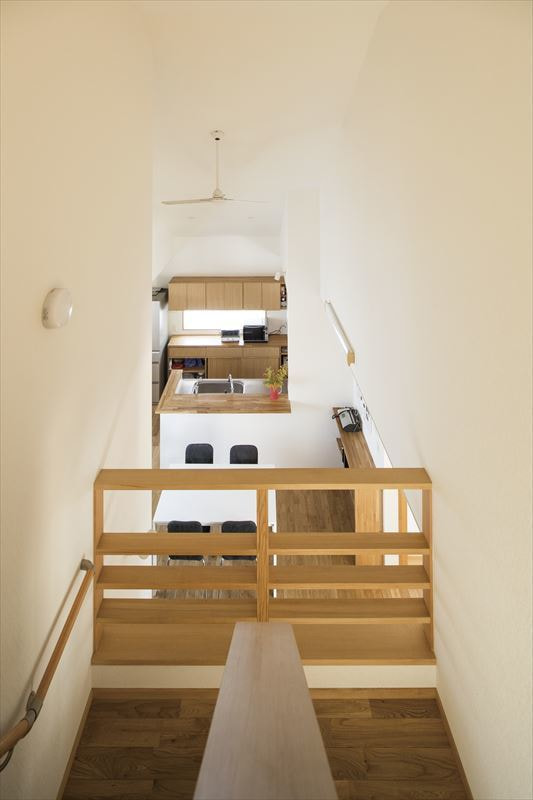 大開口のある二世帯住宅