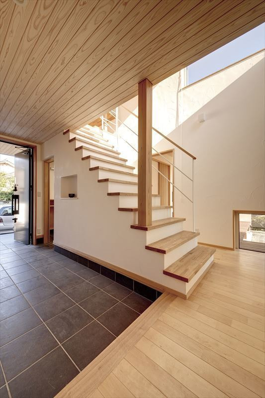 開放感がある階段