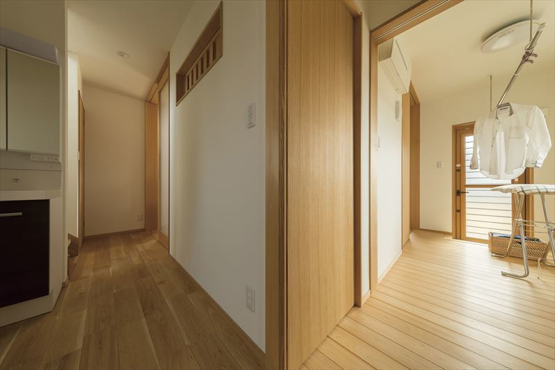 人・風・光の動線に配慮した寛ぎの家