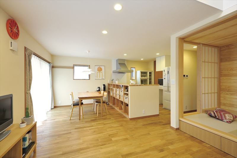 薪ストーブのあるやさしい家