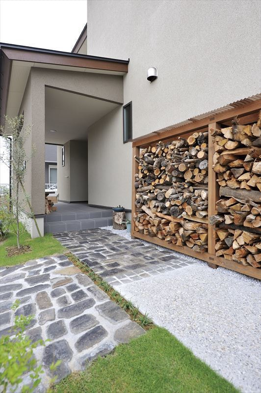 薪ストーブのあるやさしい家