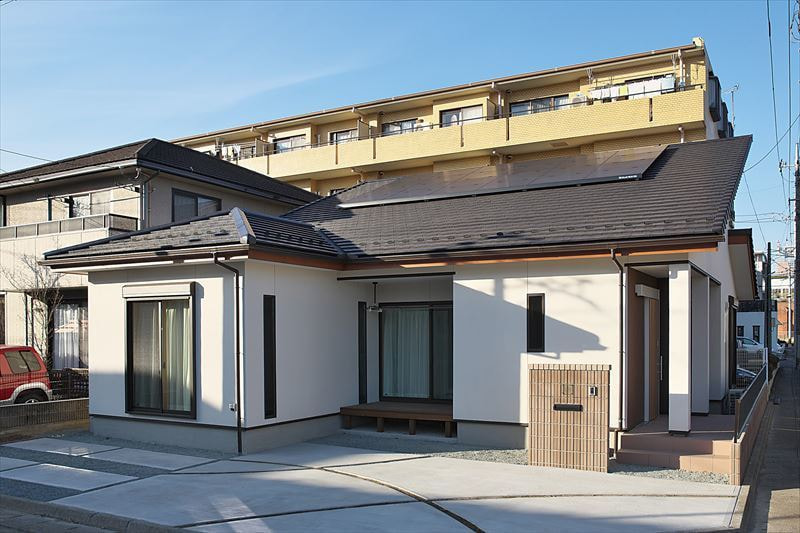 木の温もり溢れる平屋のゼロエネ住宅