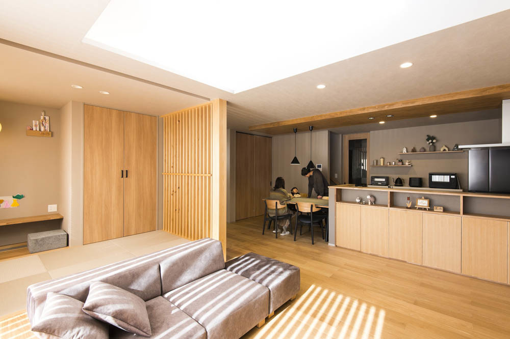 落ち着いた和の雰囲気のＬＤＫ